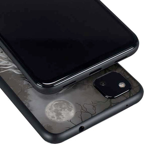 Gothic Princess with Silver Dragon by Nene Thomas Google Pixel 4a Skin